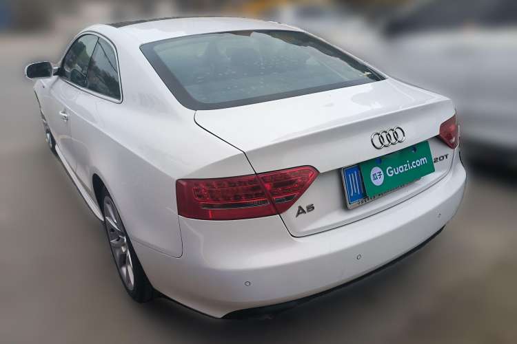 Used Audi A5 2010 2.0TFSI Coupe Rear Left 45 Deg