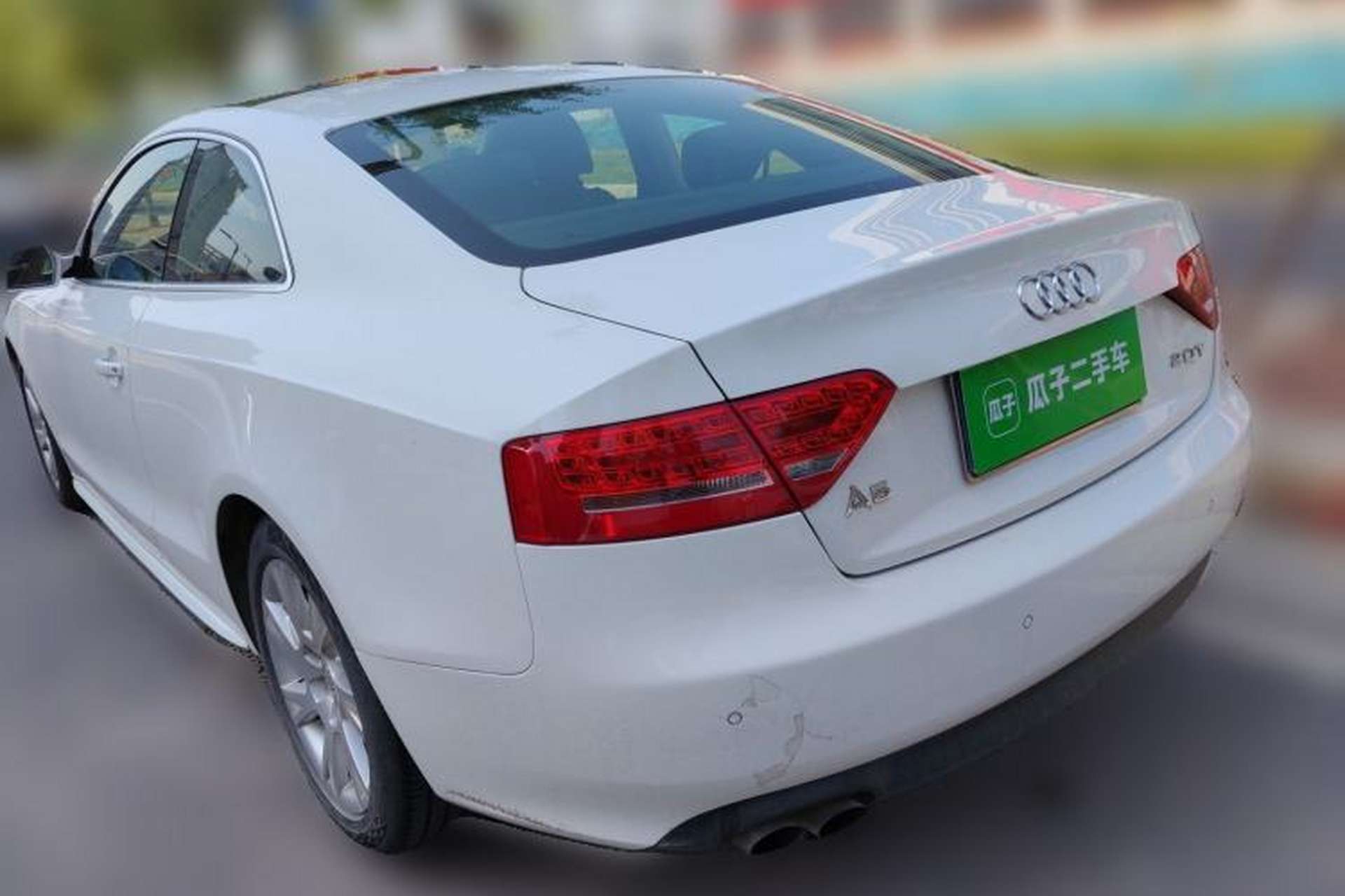 Used Audi A5 2010 2.0TFSI Coupe Rear Left 45 Deg