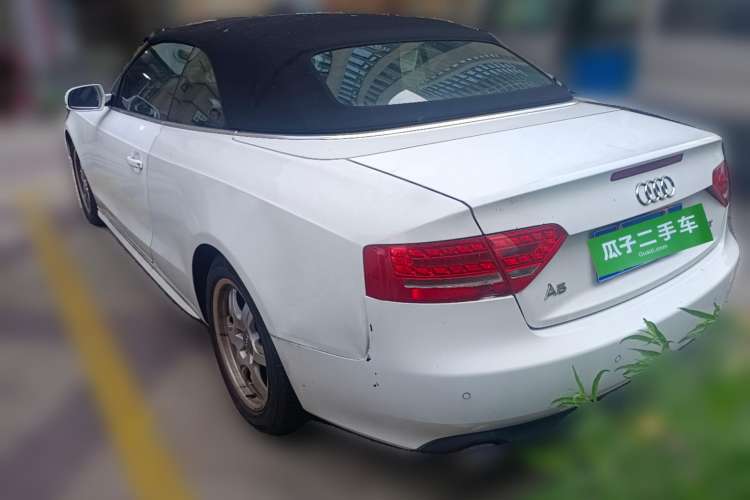 Used Audi A5 2010 2.0TFSI Cabriolet Rear Left 45 Deg