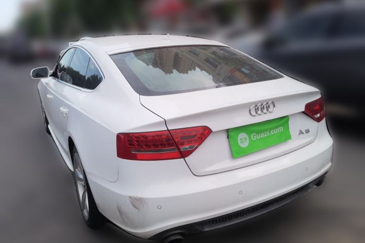 Used Audi A5 2010 2.0TFSI Sportback Technology Model Rear Left 45 Deg