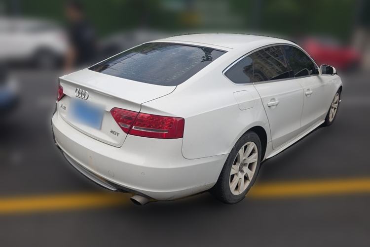 Used Audi A5 2010 2.0TFSI Sportback Comfort Model Rear Right 45 Deg