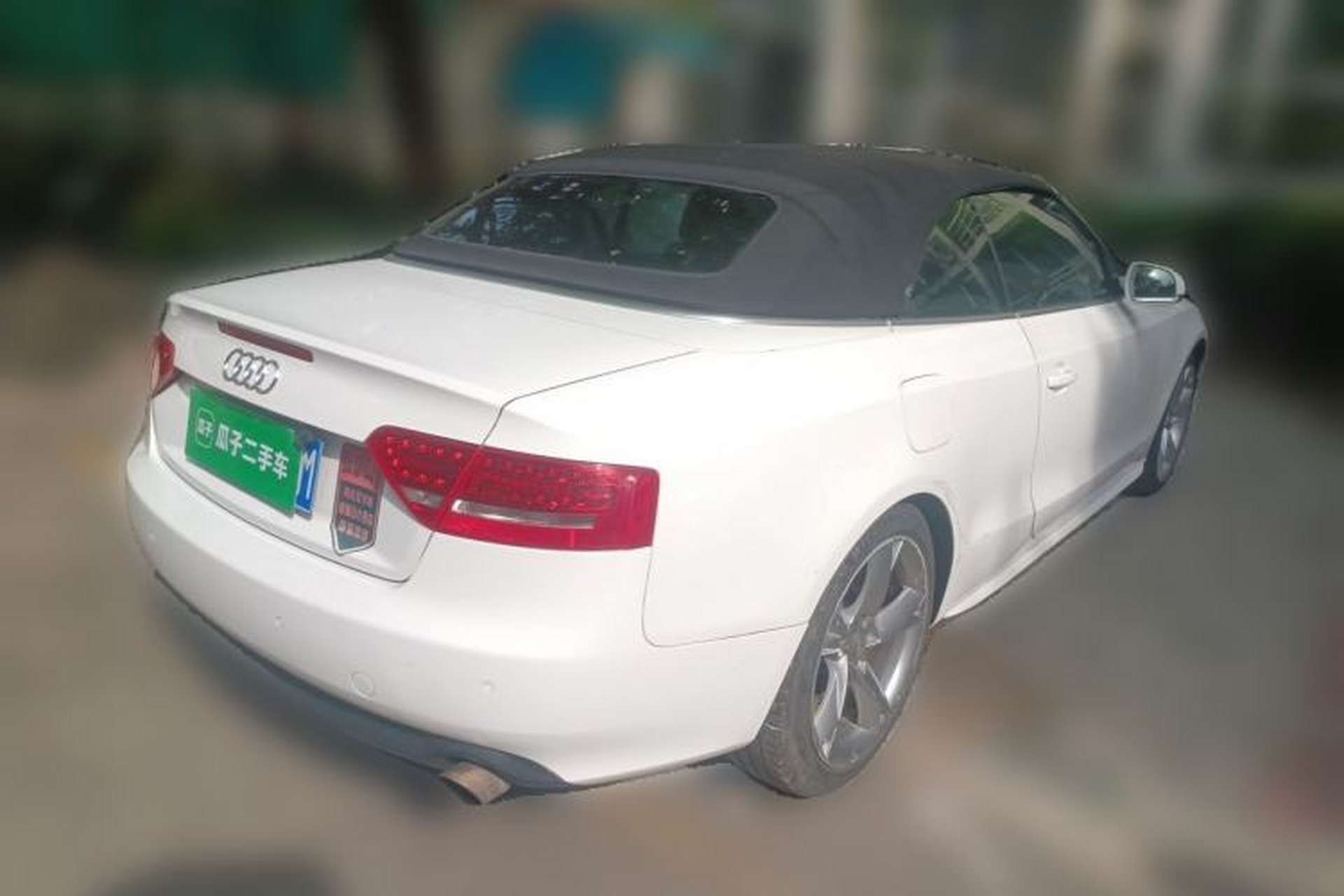 Used Audi A5 2010 2.0TFSI Cabriolet Rear Right 45 Deg