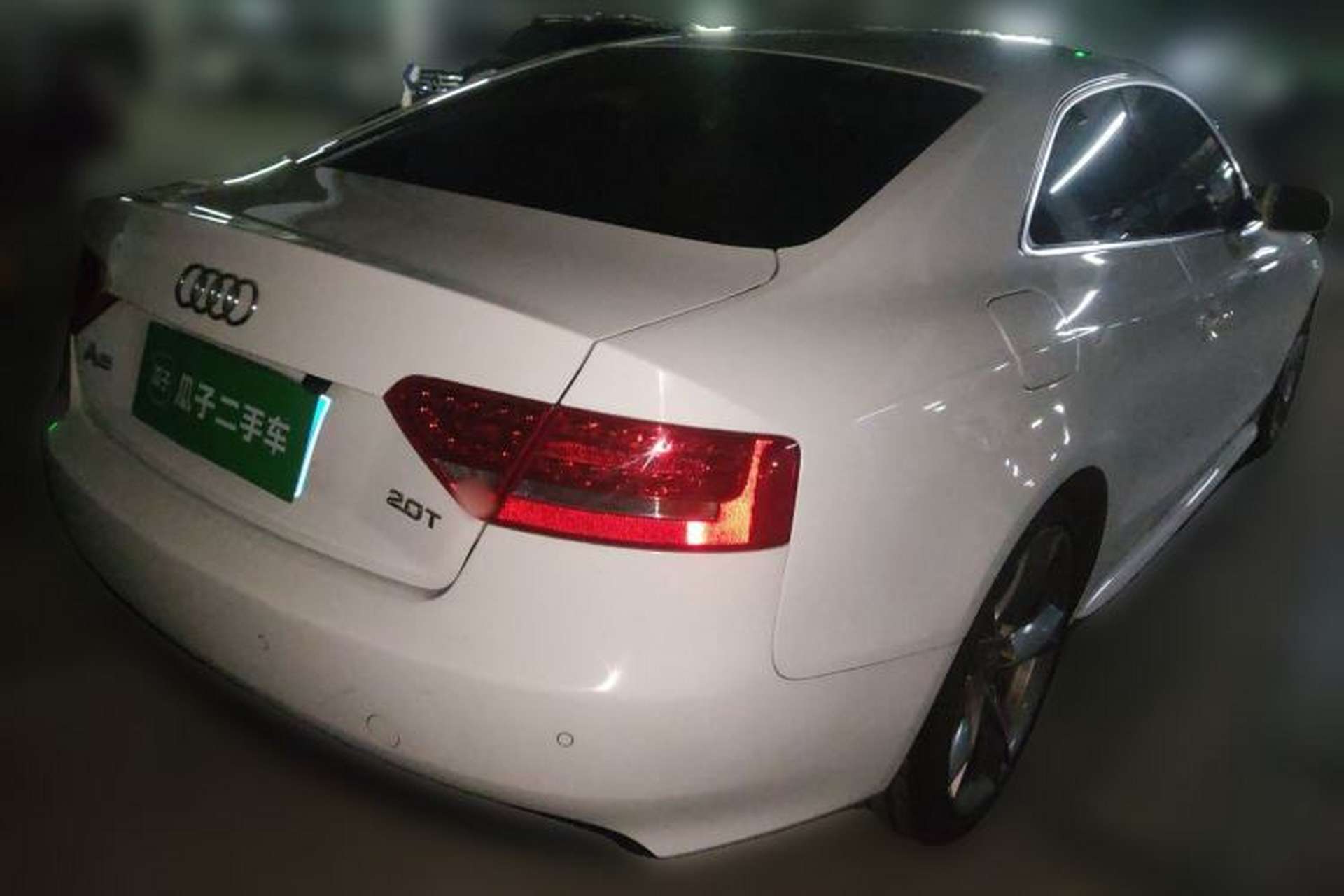 Used Audi A5 2010 2.0TFSI Coupe Style Edition Rear Right 45 Deg