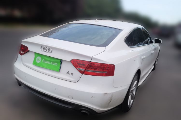 Used Audi A5 2010 2.0TFSI Sportback Technology Model Rear Right 45 Deg