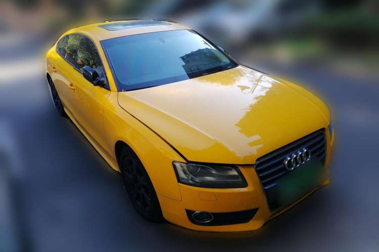 Used Audi A5 2010 2.0TFSI Sportback Technology Model Front Right 45 Deg