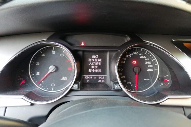 Used Audi A5 2010 2.0TFSI Sportback Technology Model Instrument Cluster