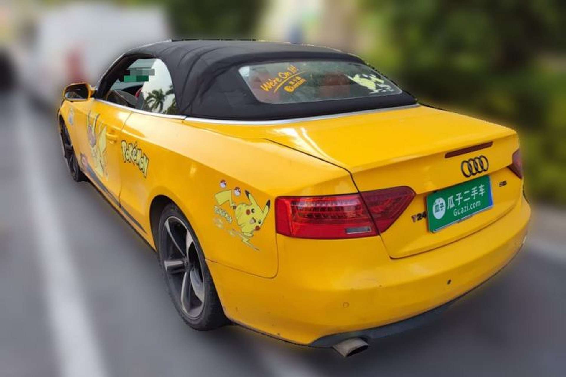 Used Audi A5 2010 2.0TFSI Cabriolet Rear Left 45 Deg