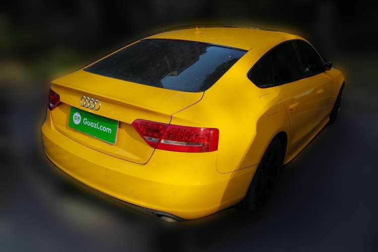 Used Audi A5 2010 2.0TFSI Sportback Technology Model Rear Right 45 Deg
