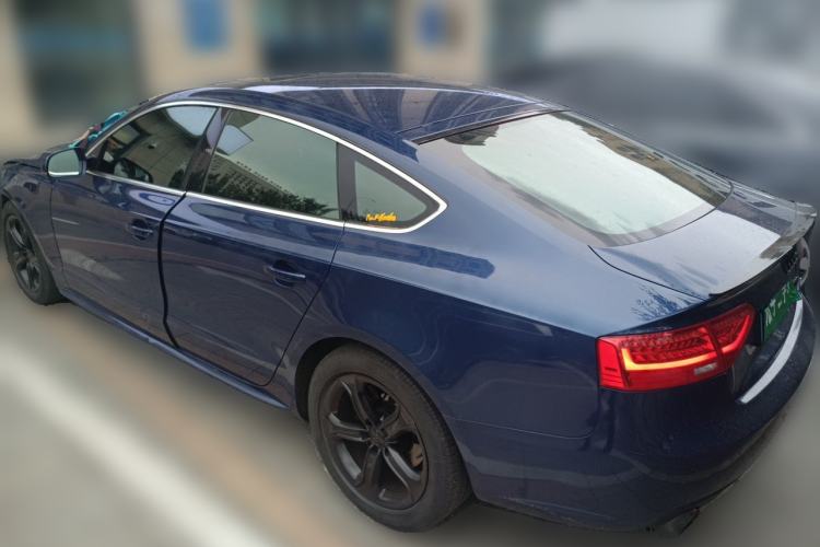 Used Audi A5 2012 2.0TFSI Sportback Rear Left 45 Deg
