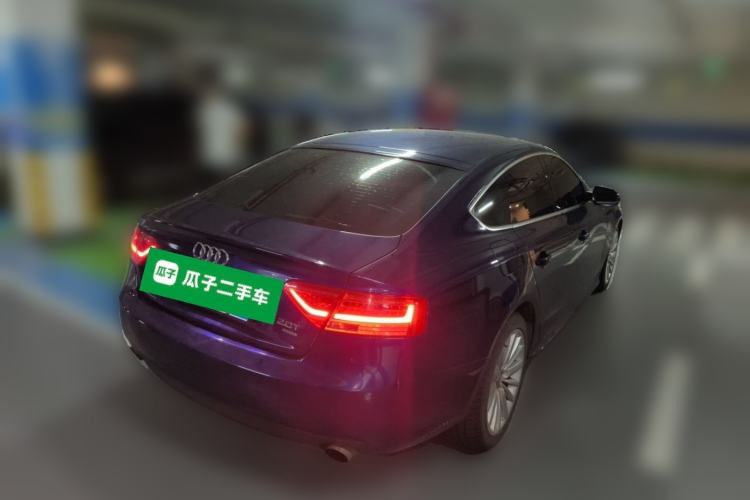 Used Audi A5 2012 2.0TFSI Sportback quattro Rear Right 45 Deg