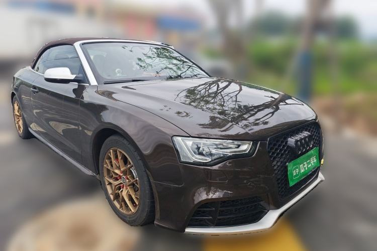 Used Audi A5 2012 2.0TFSI Cabriolet Front Right 45 Deg