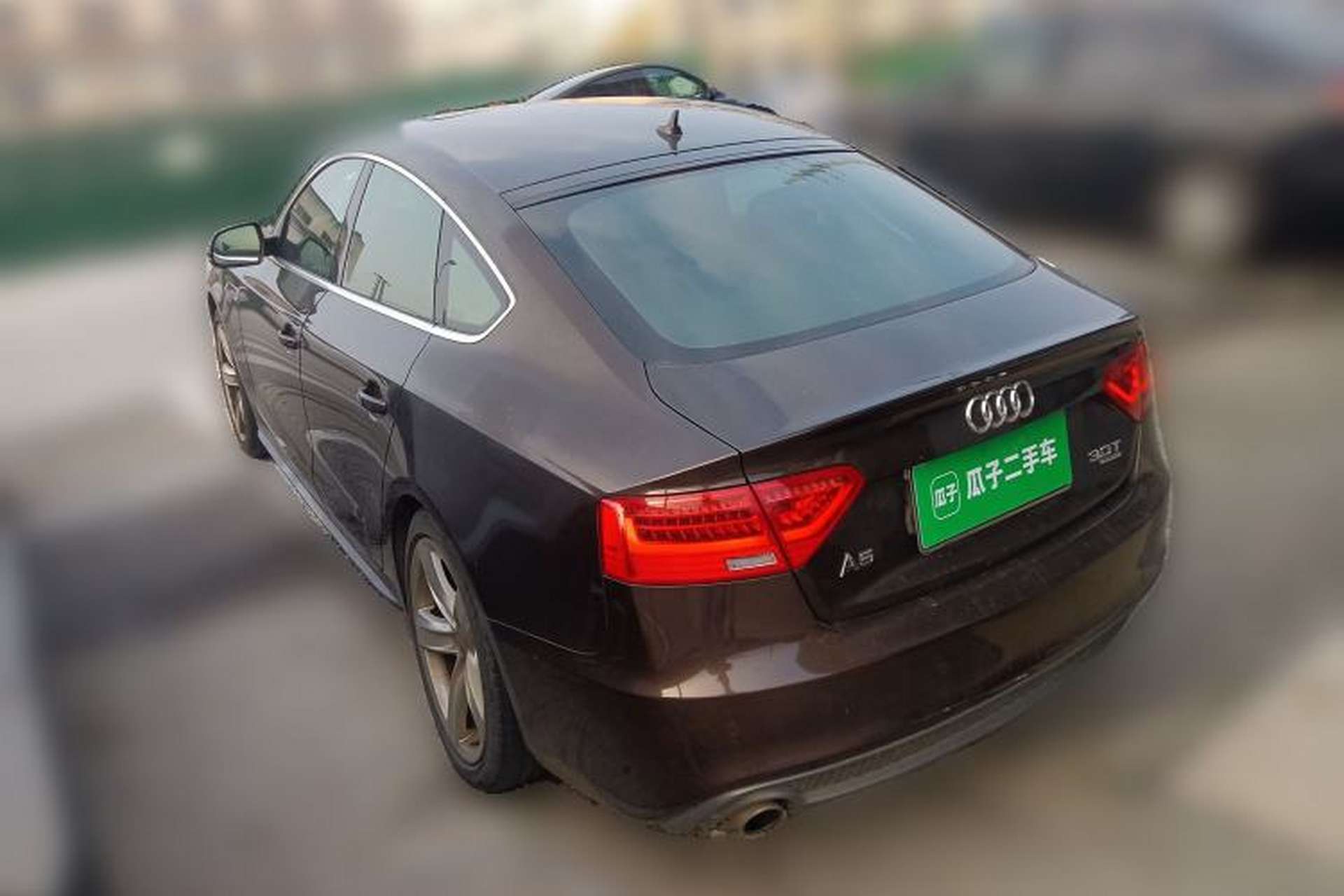 Used Audi A5 2012 3.0TFSI Sportback quattro Rear Left 45 Deg