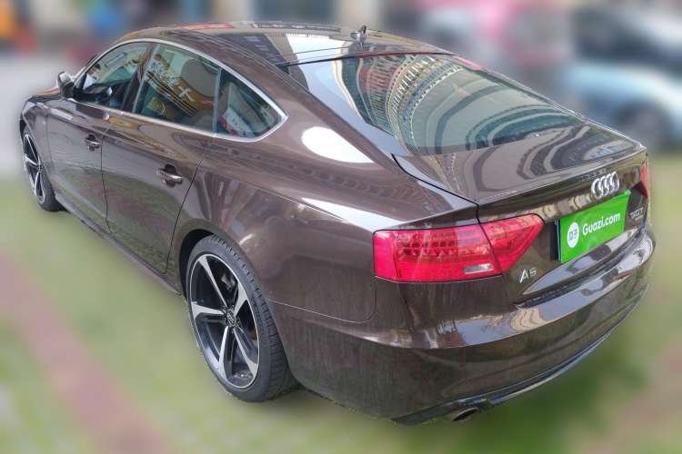 Used Audi A5 2012 3.0TFSI Sportback quattro Rear Left 45 Deg
