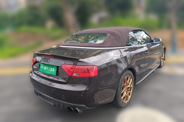 Used Audi A5 2012 2.0TFSI Cabriolet Rear Right 45 Deg