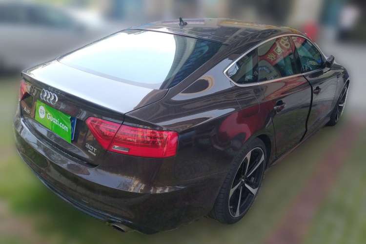 Used Audi A5 2012 3.0TFSI Sportback quattro Rear Right 45 Deg