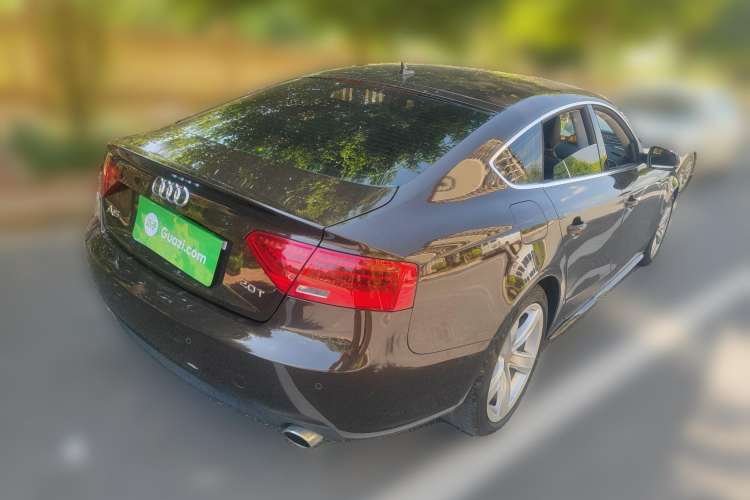 Used Audi A5 2012 2.0TFSI Sportback Rear Right 45 Deg