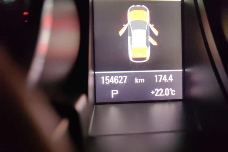 Used Audi A5 2012 2.0TFSI Sportback Odometer Close Up