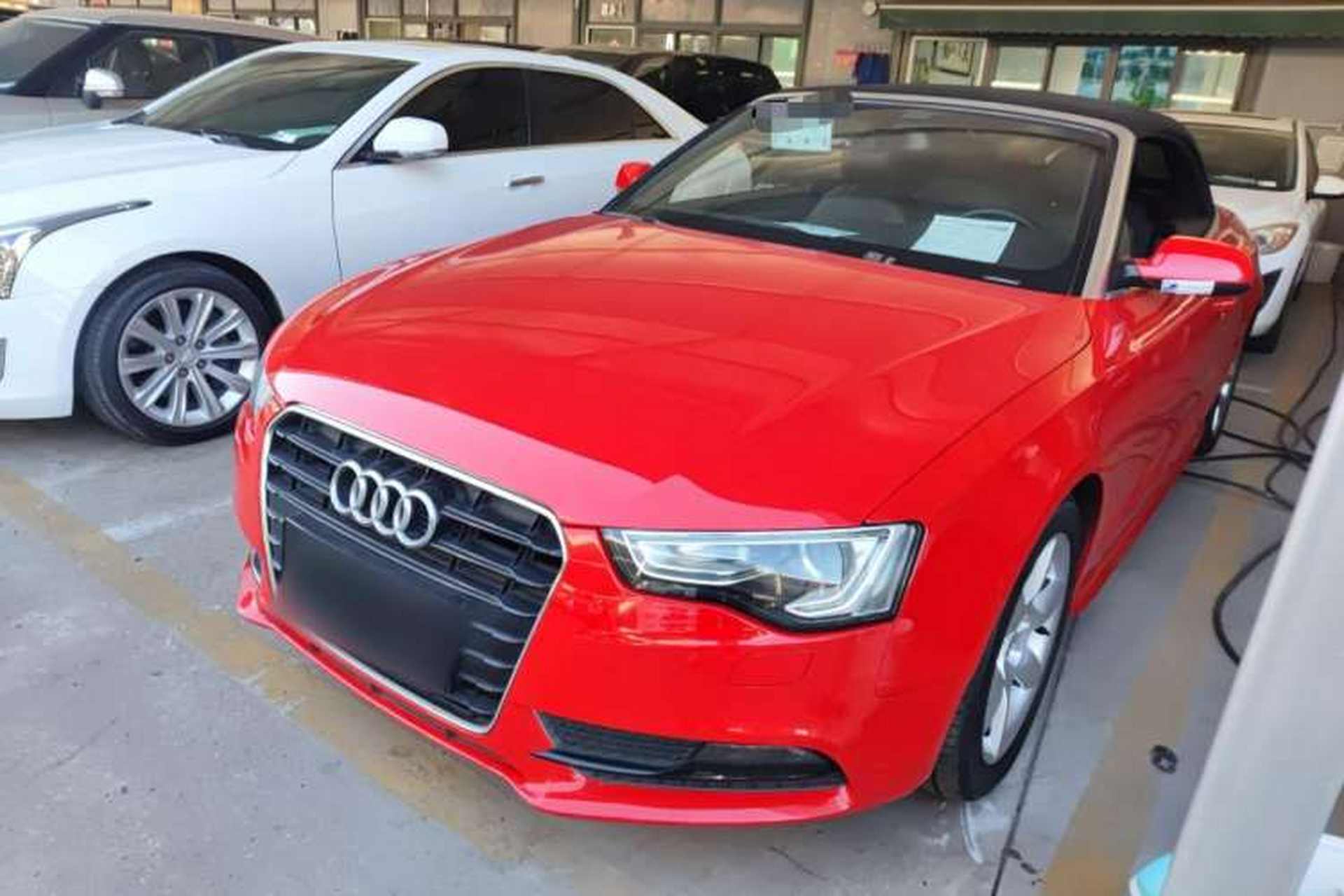 Used Audi A5 2012 2.0TFSI Cabriolet Front Left 45 Deg