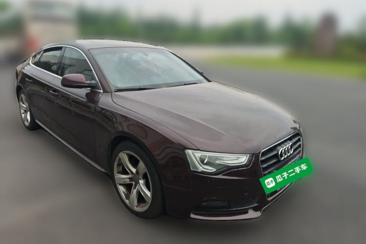 Used Audi A5 2012 2.0TFSI Sportback Front Right 45 Deg