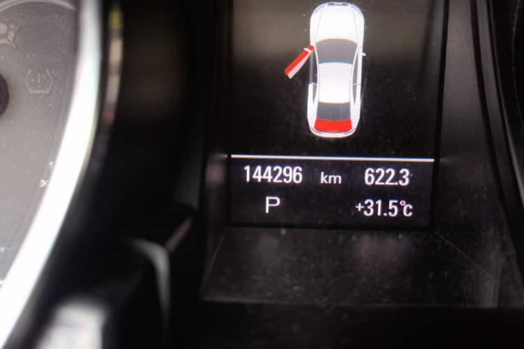 Used Audi A5 2012 2.0TFSI Coupe Odometer Close Up