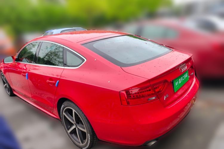 Used Audi A5 2012 2.0TFSI Sportback Rear Left 45 Deg