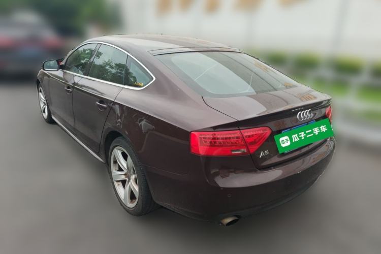 Used Audi A5 2012 2.0TFSI Sportback Rear Left 45 Deg
