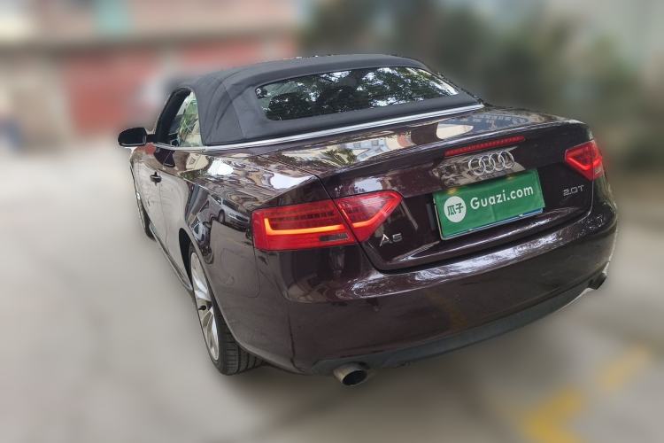 Used Audi A5 2012 2.0TFSI Cabriolet Rear Left 45 Deg