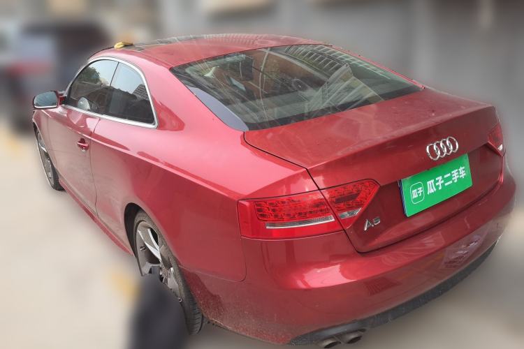 Used Audi A5 2012 2.0TFSI Coupe Rear Left 45 Deg