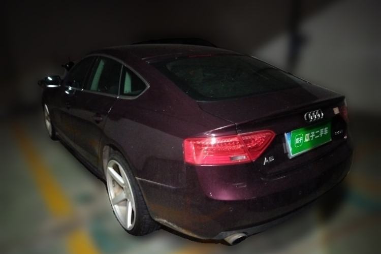 Used Audi A5 2012 2.0TFSI Sportback Rear Left 45 Deg
