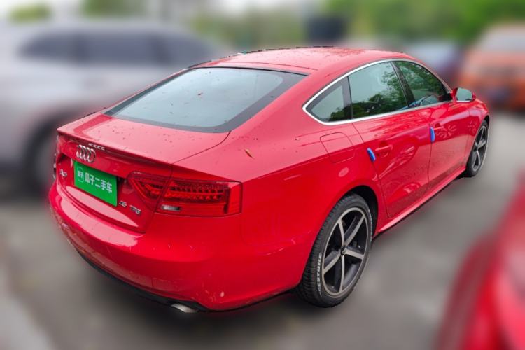 Used Audi A5 2012 2.0TFSI Sportback Rear Right 45 Deg