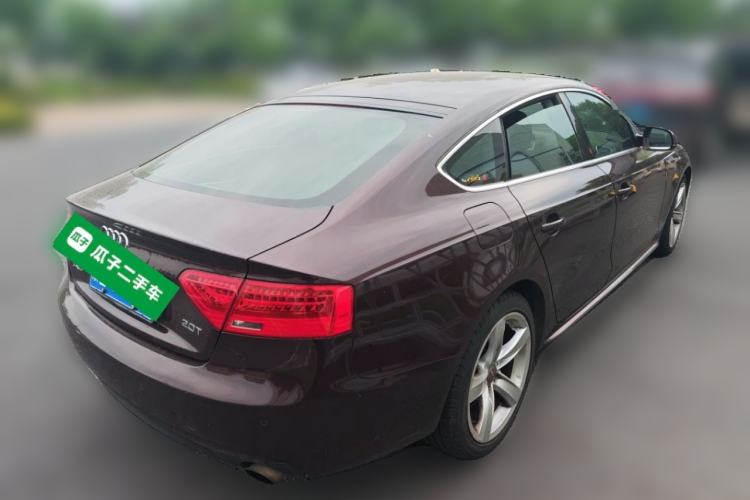 Used Audi A5 2012 2.0TFSI Sportback Rear Right 45 Deg