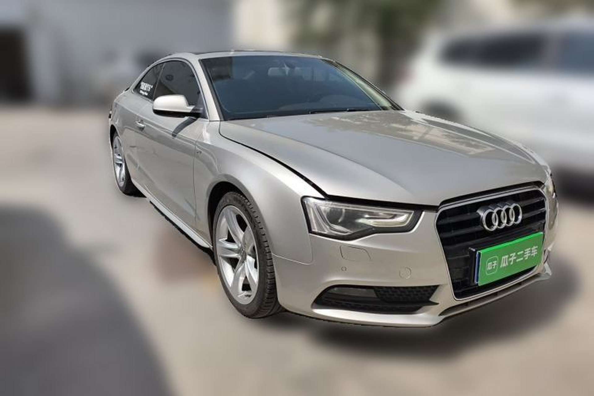 Used Audi A5 2012 2.0TFSI Coupe Front Right 45 Deg