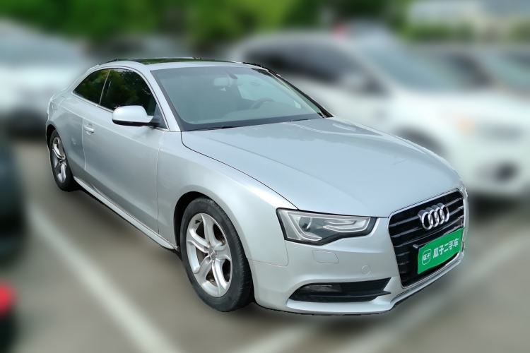 Used Audi A5 2012 2.0TFSI Coupe Front Right 45 Deg