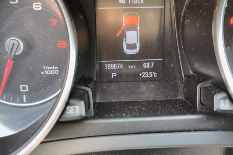 Used Audi A5 2012 2.0TFSI Coupe Odometer Close Up