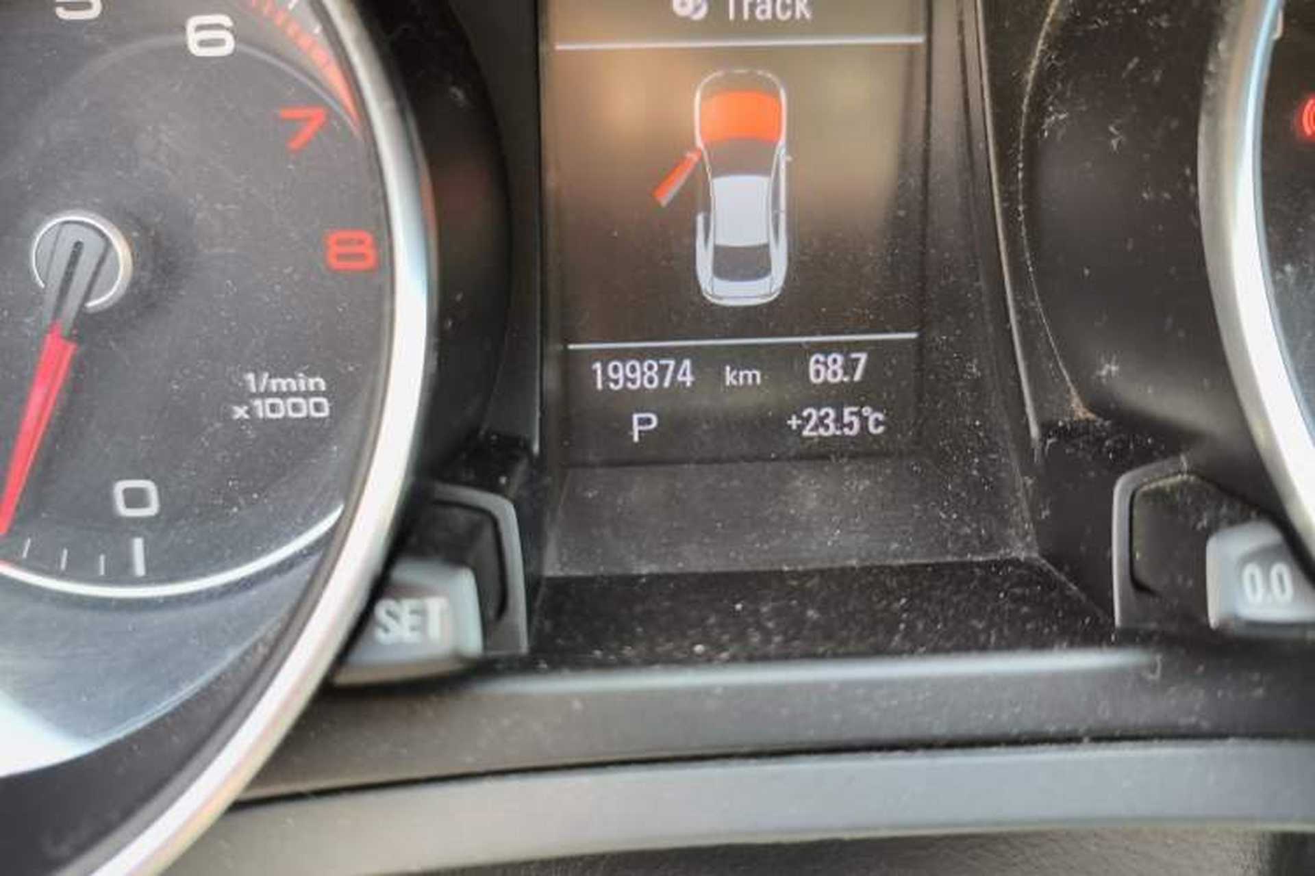 Used Audi A5 2012 2.0TFSI Coupe Odometer Close Up