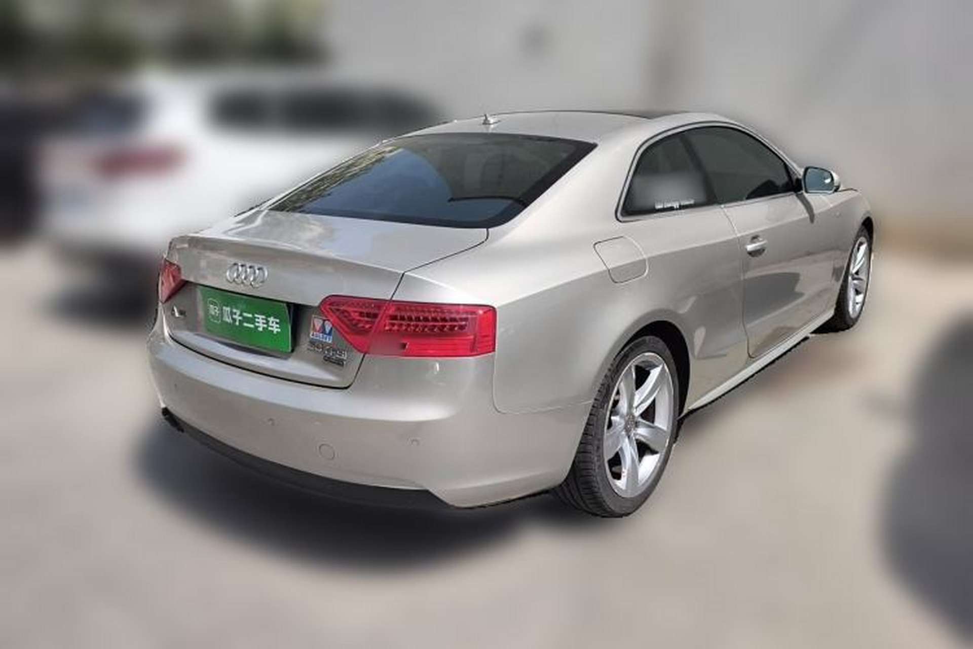 Used Audi A5 2012 2.0TFSI Coupe Rear Right 45 Deg