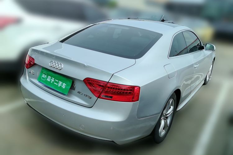 Used Audi A5 2012 2.0TFSI Coupe Rear Right 45 Deg