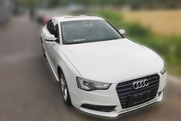 Used Audi A5 2012 2.0TFSI Sportback Front Right 45 Deg