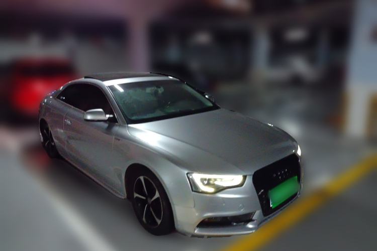 Used Audi A5 2012 2.0TFSI Coupe Front Right 45 Deg
