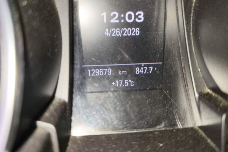 Used Audi A5 2012 3.0TFSI Sportback quattro Odometer Close Up