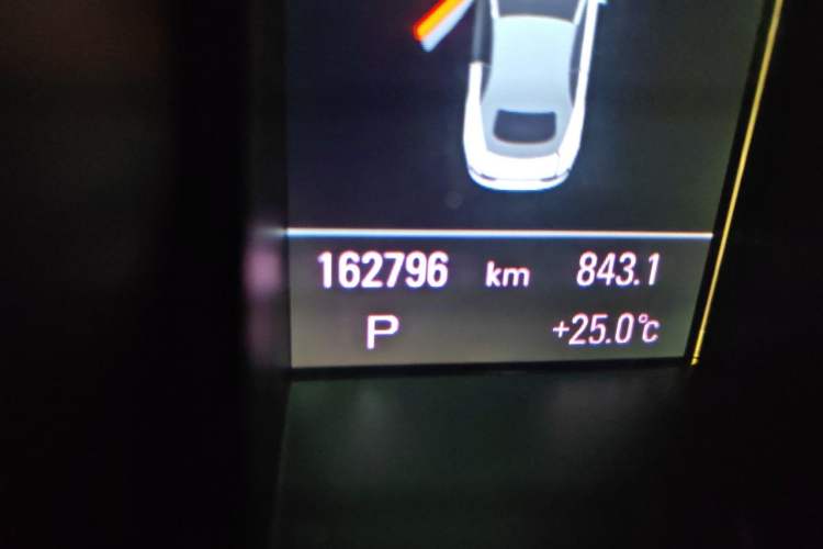 Used Audi A5 2012 2.0TFSI Cabriolet Odometer Close Up