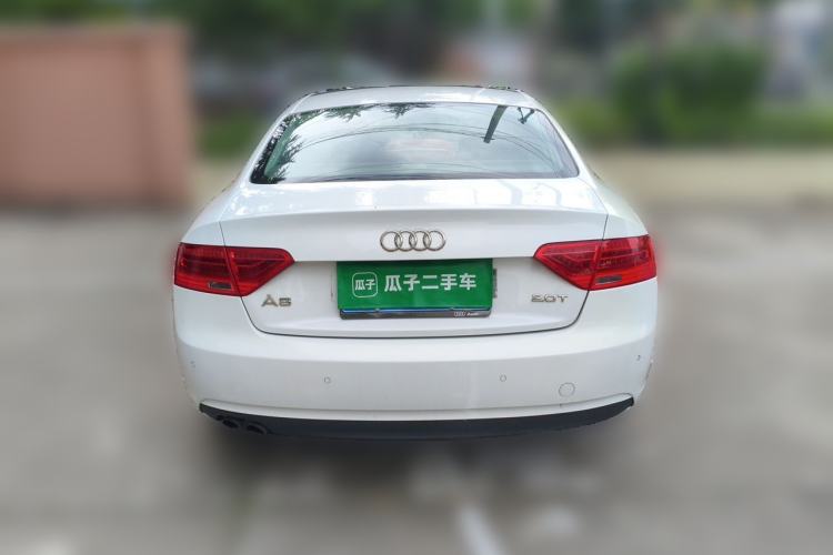 Used Audi A5 2012 2.0TFSI Coupe Rear