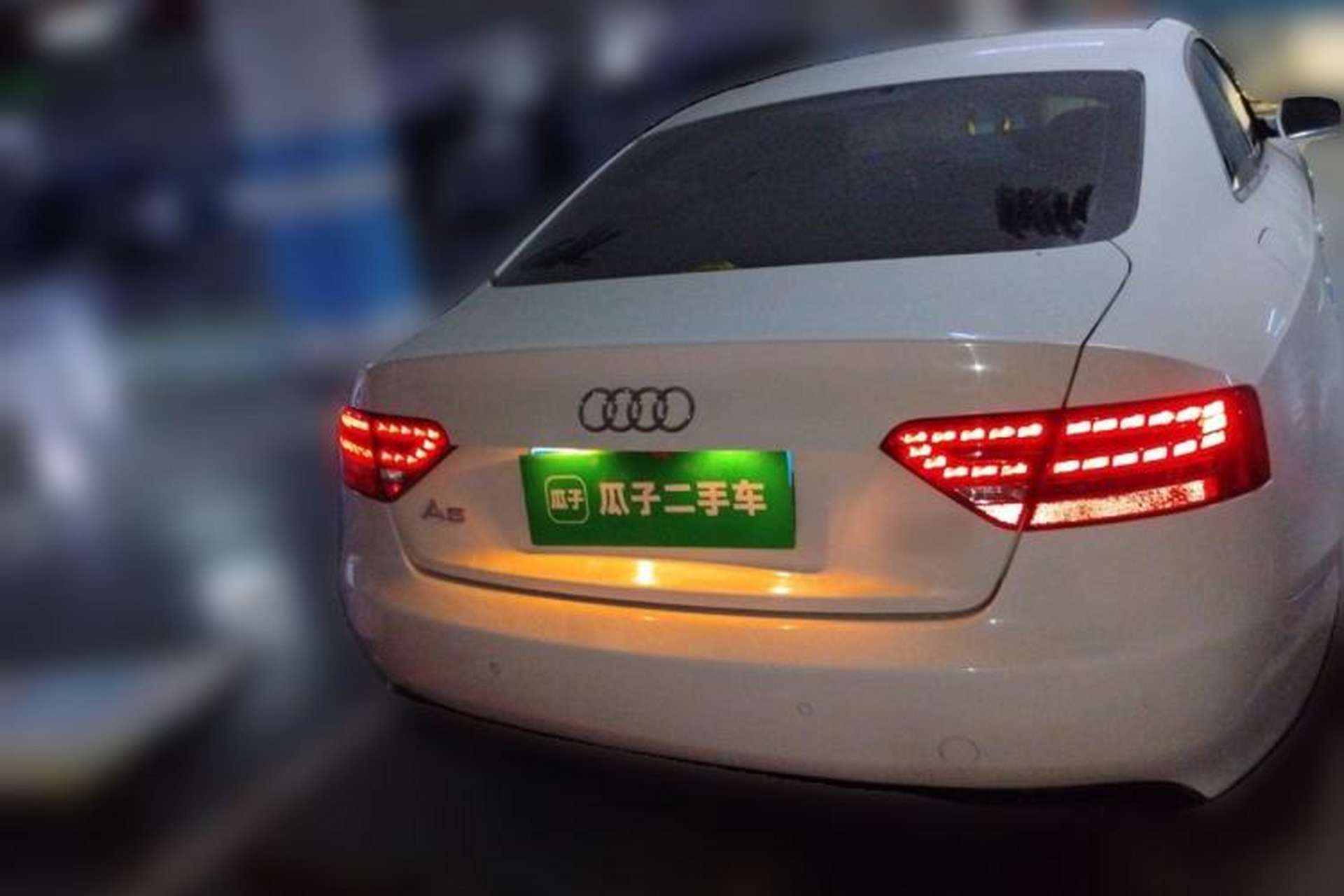 Used Audi A5 2012 2.0TFSI Coupe Rear
