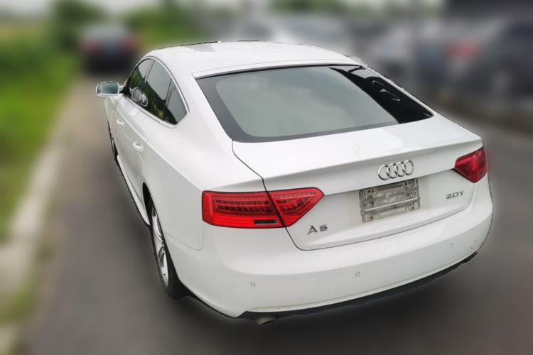 Used Audi A5 2012 2.0TFSI Sportback Rear Left 45 Deg