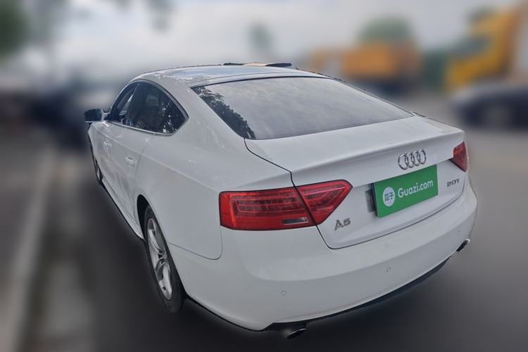 Used Audi A5 2012 2.0TFSI Sportback Rear Left 45 Deg