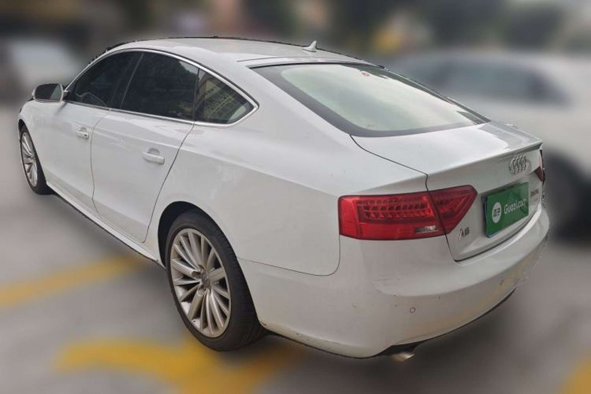Used Audi A5 2012 2.0TFSI Sportback Rear Left 45 Deg