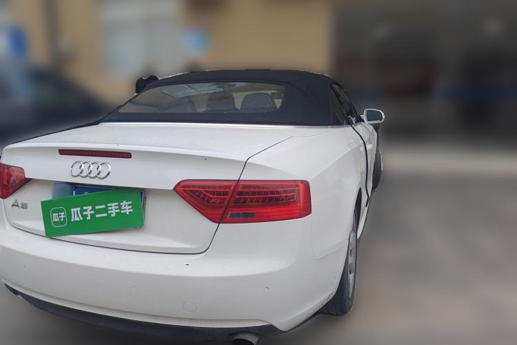 Used Audi A5 2012 2.0TFSI Cabriolet Rear Right 45 Deg