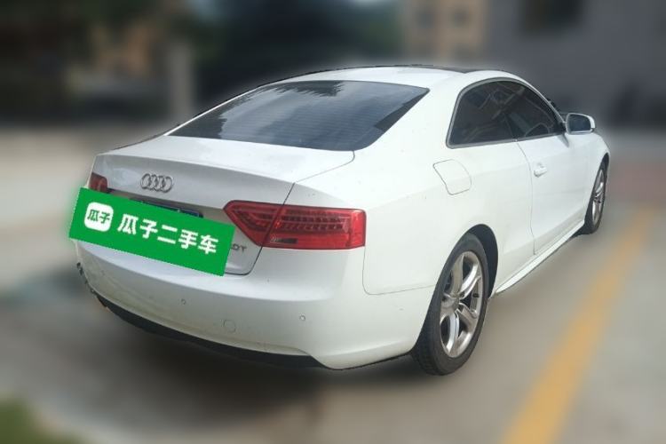 Used Audi A5 2012 2.0TFSI Coupe Rear Right 45 Deg