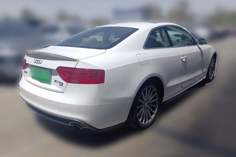 Used Audi A5 2012 3.0TFSI Coupe quattro Rear Right 45 Deg