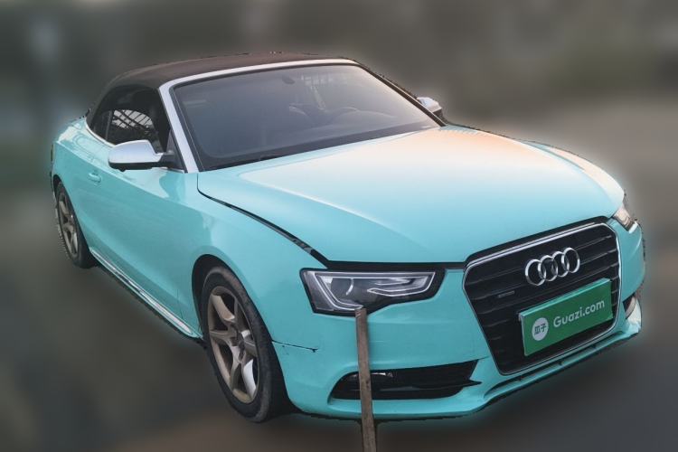 Used Audi A5 2013 Cabriolet 40 TFSI quattro Front Right 45 Deg